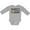 AC-Heather Grey, variant on Inktastic Daddy's Fishing Buddy Boys Long Sleeve Baby Bodysuit