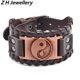 thumbnail image 2 of [Joyería Z H] Moda Vikinga Para Hombres Yin Yang Bagua Pulsera De Acero Inoxidable Tejida/Accesorios De Para Fiestas 18,5 Cm ~ 21,5, 2 of 4