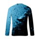 thumbnail image 4 of Amzcrzy - Sudadera Para Hombre, Estilo Casual, Con Estampado Deportivo, Manga Larga, Cuello Redondo, Color Azul Claro, 4Xl, 4 of 5