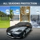 thumbnail image 2 of Funda de coche Unique Bargains 210D-PU Oxford, impermeable y a prueba de viento, protección solar con cremallera, negra para Lexus IS Sedan, 2 of 7