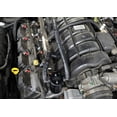 thumbnail image 2 of JL 05-23 Dodge Charger 5.7L Hemi Passenger Side Oil Separator 3.0 - Black Anodized, 2 of 4