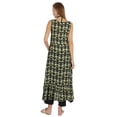 thumbnail image 4 of Phagun Kurti Évasé Imprimé Occidental pour Femmes Sans Manches Tenue Traditionnelle Indienne, 4 of 7