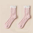 thumbnail image 1 of Calcetines de terciopelo de coral para mujer, otoño e invierno, posparto, además de toalla de dormir gruesa de terciopelo, calcetines de suelo para el hogar, calcetines cálidos, 1 of 6