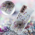 thumbnail image 4 of Glitter Case for Samsung S24+ Plus, Galaxy S24+ Plus Liquid Case Cute Pink Moving Liquid Floating Sparkle for Girls Women Clear Soft TPU Protective Cover for Samsung Galaxy S24+ Plus Dandelion, 4 of 14