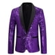 thumbnail image 1 of Conjunto de lentejuelas de baile informal de talla grande para hombre de primavera, ropa de fiesta de anfitrión en varios estilos, 1 of 6