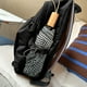 thumbnail image 5 of Bolso bandolera mochila para hombre mujer | Viajes de gran capacidad, trabajo, universidad, actividades al aire libre | Material de nailon | Correa ajustable | Colores sólidos: negro, blanco,, 5 of 6