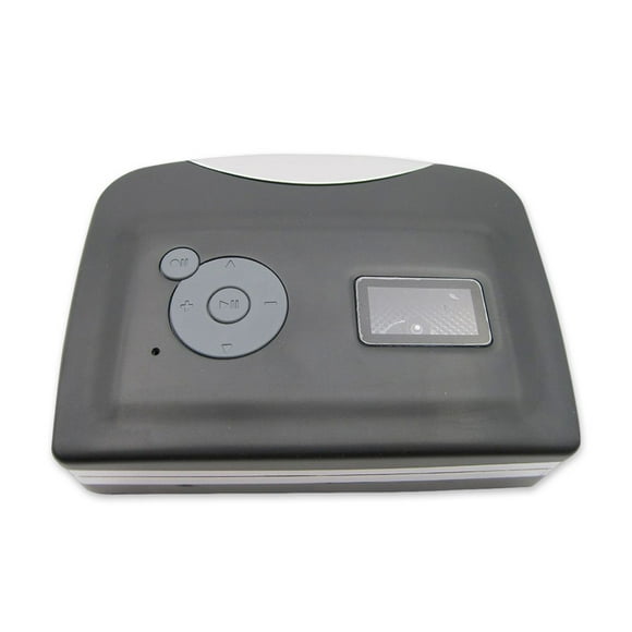 Cateissary Reproductor de cinta de casete USB Convertidor a MP3 Convertidor Unidad flash Adaptador de captura de audio No necesita controlador de Cables de audio/vídeo