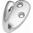 thumbnail image 2 of Hickory Hardware P27100-Ch 1/2" Chrome Single Coat Hook, 2 of 2