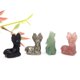 thumbnail image 4 of Estatua de ciervo de 1,2 ", piedra de pirita Natural, estatuilla de Animal curativo tallada de cristal, artesanías de piedras preciosas de Reiki, decoración del hogar, regalos de vacaciones, 4 of 4