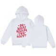 thumbnail image 4 of Povozer Hoodie Sweatshirt for Girls, Vintage Graphic Print Long Sleeve Hooded(White,4-5Y), 4 of 4