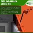 thumbnail image 3 of Window Well Supply Basement Door for Cellar and Exterior Use, Bulkhead Doors for Basement with Angled Openings – Knock-Down Design 51" W x 64" L x 22.25" H – Basements Cellar Access and Security, 3 of 6