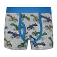 thumbnail image 6 of GYRATEDREAM Little Boys Boxer Briefs Dinosaur Truck Shark Print Toddler Kids Underwear 5 Pack 1-12 Years, 6 of 7