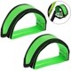thumbnail image 1 of 1 par de correas de pedal de bicicleta Correas de clips de dedo del pie para bicicleta de piñón fijo verde, 1 of 1
