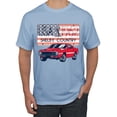 thumbnail image 2 of Wild Bobby Ford Shelby Vintage USA Country Plate Men Tee, 2 of 6
