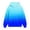 Blue, variant on Half Zip Oversized Sweatshirt for Women Long Sleeve Solid Color Pullover with Pocket Casual Loose Fit Fall Winter Sweatshirt