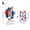 Multicolor1, variant on Qjidjing Patriotic Themed Clear Sticker, Decorative Decal, For Surface Decoration, 4th of July Gift Embellishment, Festival Layout Independence Day