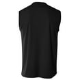 thumbnail image 2 of A4 Men's Cooling Performance Muscle T-Shirt, Black - S, 2 of 2
