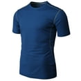 thumbnail image 2 of H2H Mens Active Short Sleeve Crew-Neck Lightweight Cool T-Shirts Basic Designed (CMTTS263), 2 of 6