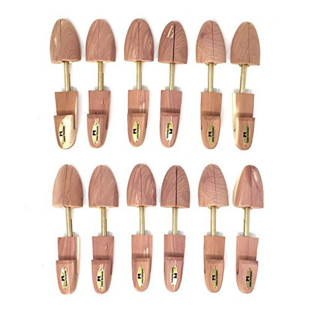 Cedar Elements Little Wholesale Program - Women's Cedar Shoe Tree - 6 Pairs (X-Large)