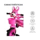 thumbnail image 3 of Triciclo The Baby Shop  con canasto, sonido y diseño conejo Rosa -, 3 of 8