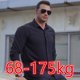 thumbnail image 2 of Camisa de manga larga para hombre de 68 a 175 kg, camisa holgada informal de gran tamaño, camisa de negocios de talla grande, camisetas de hombre de talla grande, 2 of 5