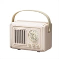 thumbnail image 1 of Mini Altavoz Bluetooth Retro: Portátil, Inalámbrico, Graves Potentes, Sonido de Alta Fidelidad, Ideal para Viajes y Exteriores., 1 of 5