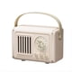 thumbnail image 1 of Mini Altavoz Bluetooth Retro: Portátil, Inalámbrico, Graves Potentes, Sonido de Alta Fidelidad, Ideal para Viajes y Exteriores., 1 of 5