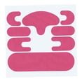 thumbnail image 1 of Parches faciales para músculos, portátiles, multifuncionales, con adhesión estable para levantar músculos. Rosa roja, 1 of 9