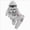 Grey, variant on 6-9 Months Infant Jumpsuit Newborn Baby Boy Clothes Plaid Letter Print Long Sleeve Hoodies Long Pants Fall Winter Outfits Set,Black Jumpsuit One-Piece Jumpsuit
