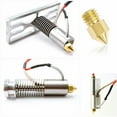 thumbnail image 2 of 3D Printer Nozzle Brass Extrude Head Mini Portable Brass Nozzle Firm Printer Thread, 0.2mm/1.75mm, 2 of 9