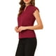 thumbnail image 4 of BLUSA BÁSICA SIN MANGAS DE V CUELLO PARA MUJERES INSPIRAR CHIC TALLA XL ROJA, 4 of 7