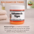 thumbnail image 5 of Plantimex Bálsamo de Tigre Ointment 3.5 oz (100g) | Herbal Skin Care Balm | Moisturizing Body Ointment | Smooth & Refreshing Skin Feel, 5 of 5