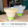thumbnail image 6 of Host FREEZE Margarita Glasses, Cocktail Drinking Glasses 12oz Set of 4 Gray, 6 of 8