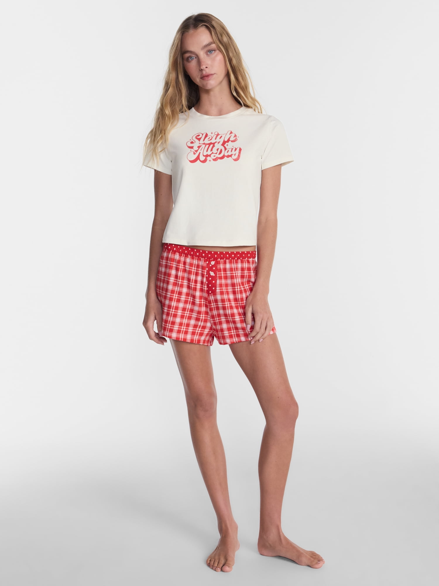 No Boundaries Graphic Baby Sleep Tee, Women's XS-XXL