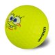 WILSON SpongeBob SquarePants Jaune Max Distance Deux Pièces Balles de Golf - Pack de 6 – image 2 sur 5