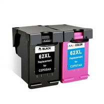 Replacement 62XL 62 XL High Yield Ink Cartridge compatible for HP Envy 5540 5660 7645 5642 5542 5640 7644 8000 OfficeJet 200 250 5740 200 5745 Printer