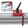 thumbnail image 2 of Mistaha Aluminum Alloy Woodworking Slide Slot Stopper with 90-Degree Rotating Handle, Rail Block Design and Multi-functionality for Precision Positioning and Support in Woodworking Industry, 2 of 7