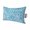 Blue, Cyan, Sky Blue, Navy, variant on Blue Swirling Lines Outdoor Pillows for Chaise Lounge Chair Waterproof Lumbar Pillows with Insert&Adjustable Elastic Strap Beach Headrest Pillow Abstract Curves Waves Modern Neck Pool Pillow 11"x16"