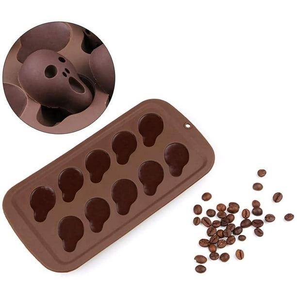 3D crâne chocolat moule Silicone gâteau moule ustensiles de cuisson  pâtisserie cuisson décoration outils cuisine Halloween cadeau 