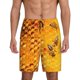 thumbnail image 1 of Fotbe Bees on Hive Honeycomb Pantalones Cortos de Pijama para Hombre, Ropa de Dormir, Pantalones de Pijama Cortos para Hombre-Large, 1 of 6