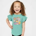 thumbnail image 2 of School Supplies Coquette - Kids Flutter Sleeve Tee, 2 of 8