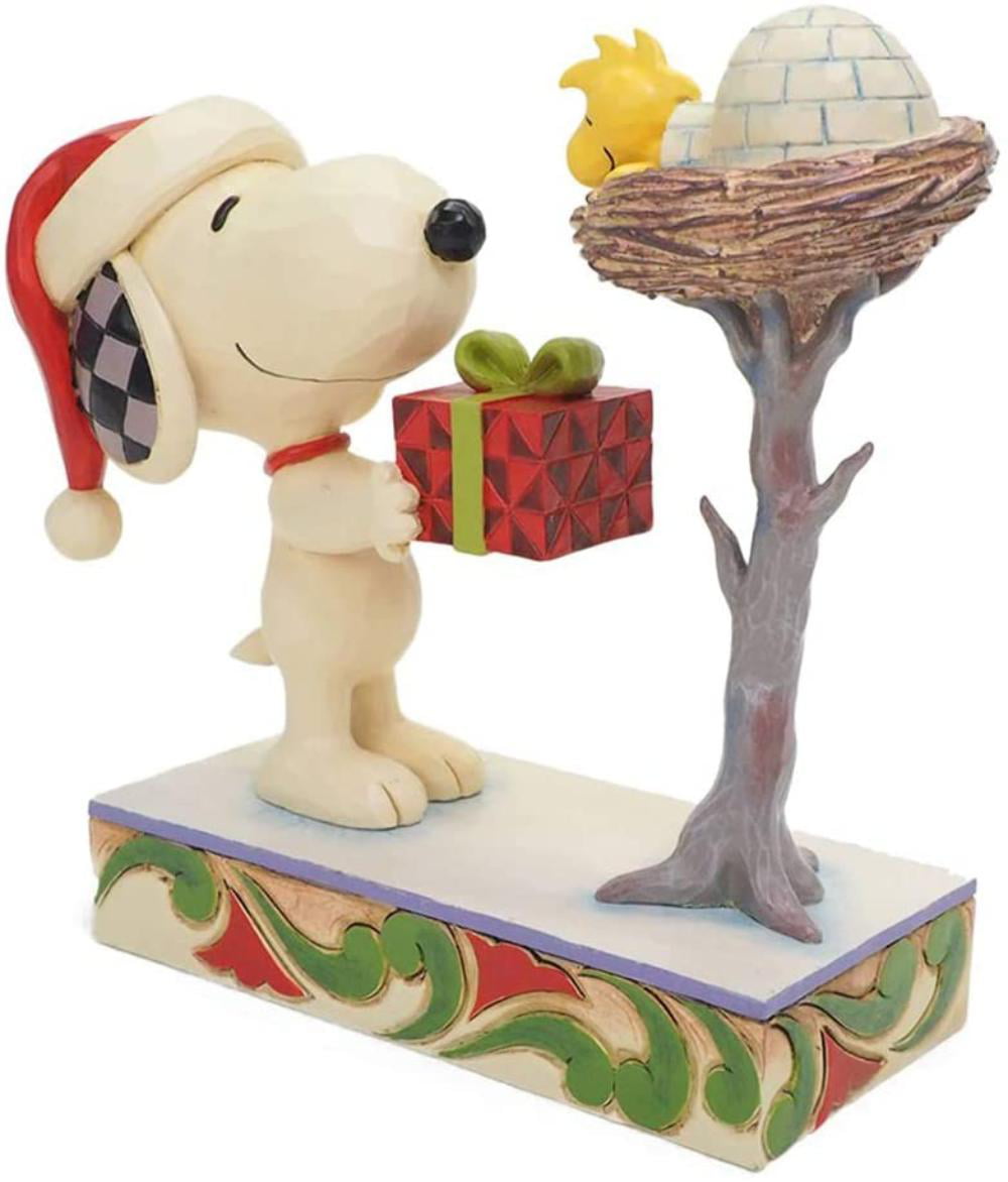 PEANUTS Snoopy Christmas Stocking "SNOOPY HUGGING WOODSTOCK" New With Tags