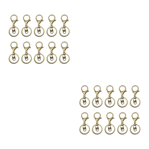 Bearachild 10pcs / set Llaveros Langosta - Llaveros seguros y elegantes para todos los días El precio es de metal bajo Type3 NO3