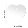 thumbnail image 2 of Holiday Transparent DIY Acrylic Ornaments for Festive Tree Decorations and Crafting Projects with Customizable Designs, 2 of 5