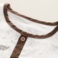 thumbnail image 4 of Girls Spring Outfits Two Piece Summer Set Lightweight Short Sleeve with Minimalist Design Newborn Boy Clothes Brown 6-12 Months, 4 of 4