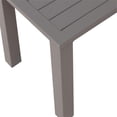 thumbnail image 6 of Liberty Furniture Plantation Key Aluminum Outdoor Dining Bench in Gray Granite, 6 of 6