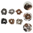 thumbnail image 5 of ADDHAT Vintage Floral Ponytail Holders Scrunchies, Assorted Colors, Simple Design, 6 Pieces Hair Accessories, 5 of 7
