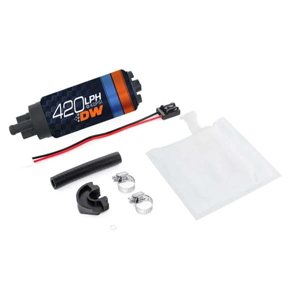DeatschWerks 9-421-0791 DW420 Series 420lph In-Tank Fuel Pump with Install Kit for 1997-2007 Impreza Forester