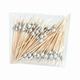 thumbnail image 2 of yilyih Wooden Cocktail Picks,100Pcs Toothpicks for Appetizers and Charcuterie Cups,Wooden Golden Bead Skewers Love Star Decorative Skewers,Appetizing Skewers for Fruits Burgers Party Decoration, 2 of 9
