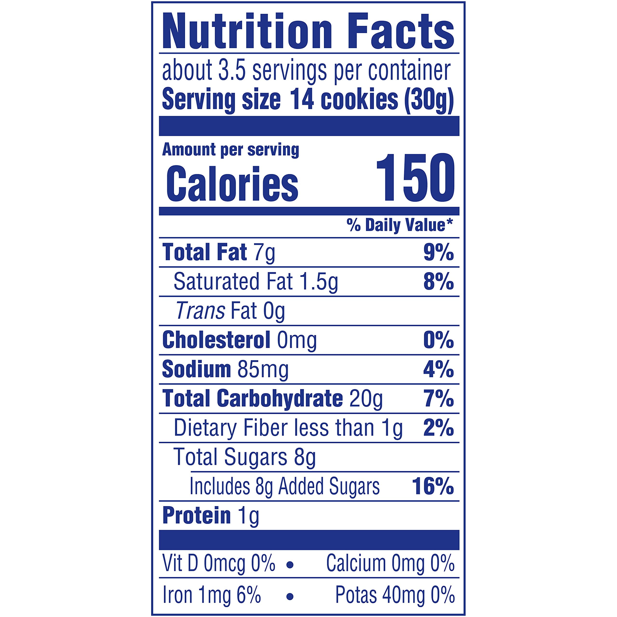 Chips Ahoy Mini Cookie Go Pack, 3.5 Ounce, 12 per Case